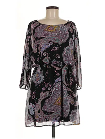 Pre-owned Express Outlet Casual Dress In Black
