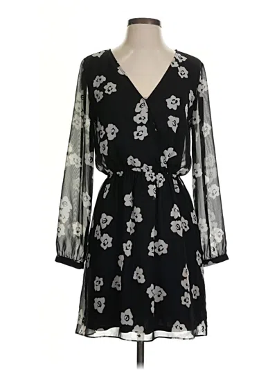 Pre-owned Express Outlet Casual Dress In Black