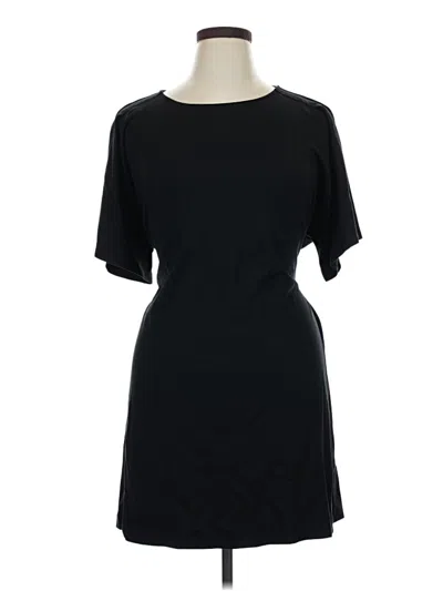 Pre-owned Express Outlet Casual Dress In Black