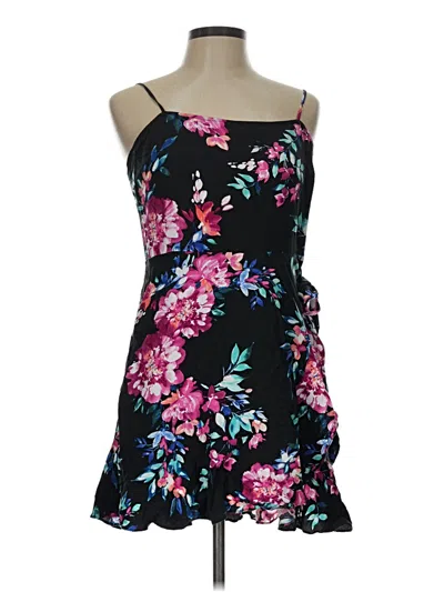 Pre-owned Express Outlet Casual Dress In Black