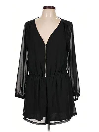 Pre-owned Express Outlet Casual Dress In Black