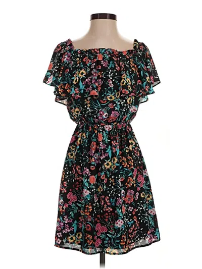 Pre-owned Express Outlet Casual Dress In Black