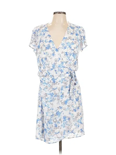 Pre-owned Express Outlet Casual Dress In Blue