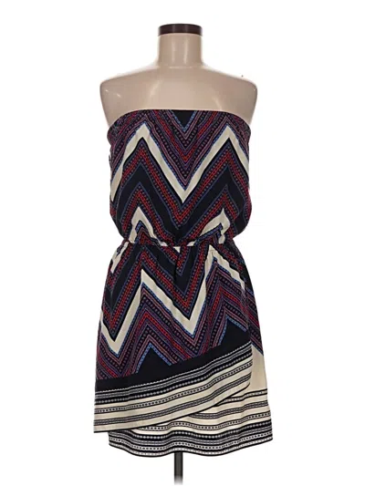 Pre-owned Express Outlet Casual Dress In Blue