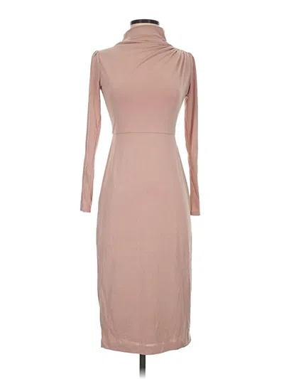 Pre-owned Express Outlet Casual Dress In Brown