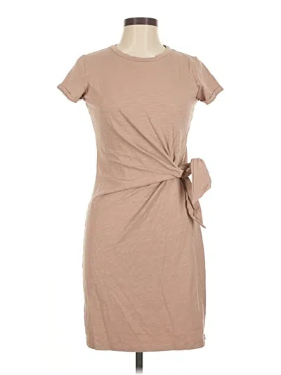Pre-owned Express Outlet Casual Dress In Brown