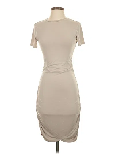 Pre-owned Express Outlet Casual Dress In Brown