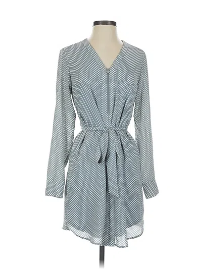 Pre-owned Express Outlet Casual Dress In Gray
