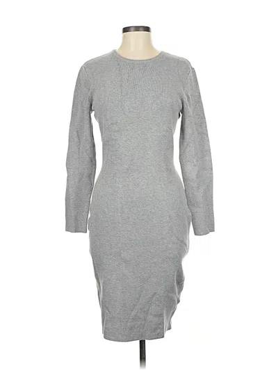 Pre-owned Express Outlet Casual Dress In Gray