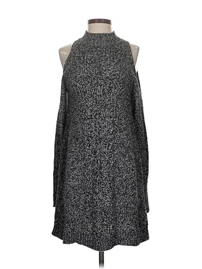 Pre-owned Express Outlet Casual Dress In Gray