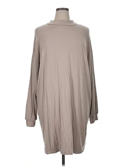 Pre-owned Express Outlet Casual Dress In Gray