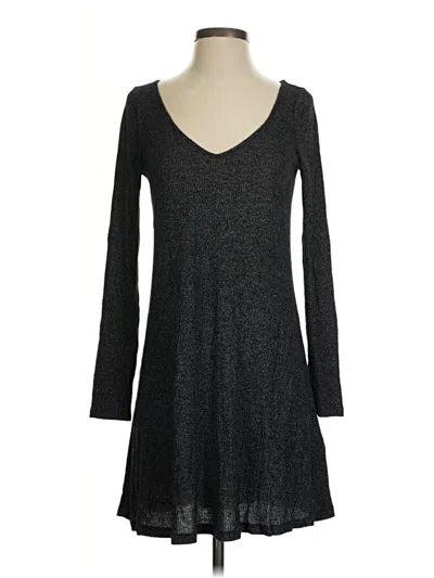 Pre-owned Express Outlet Casual Dress In Gray