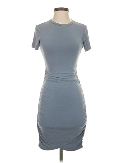 Pre-owned Express Outlet Casual Dress In Gray