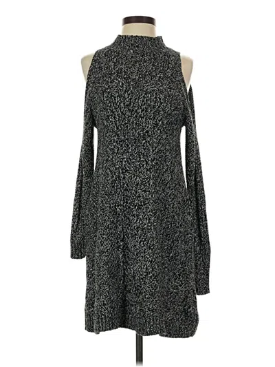 Pre-owned Express Outlet Casual Dress In Gray