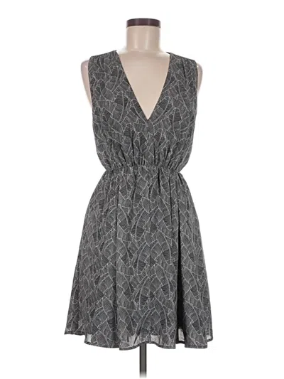 Pre-owned Express Outlet Casual Dress In Gray