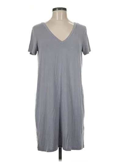 Pre-owned Express Outlet Casual Dress In Gray