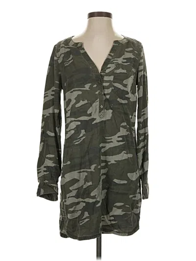 Pre-owned Express Outlet Casual Dress In Green