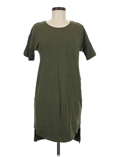 Pre-owned Express Outlet Casual Dress In Green
