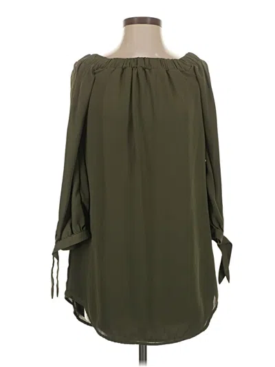 Pre-owned Express Outlet Casual Dress In Green