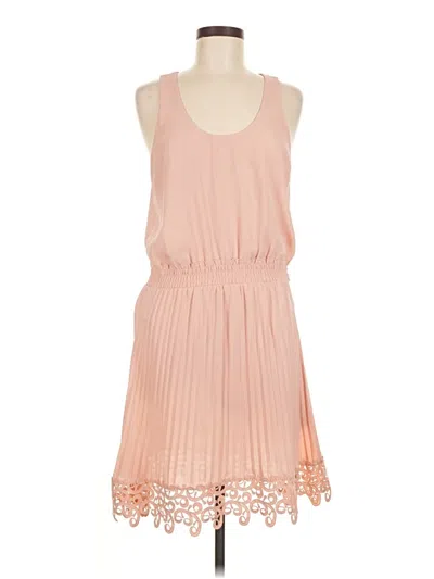 Pre-owned Express Outlet Casual Dress In Pink