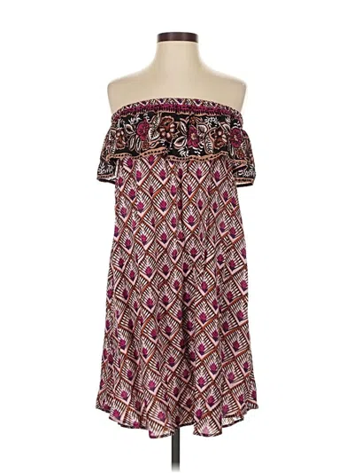 Pre-owned Express Outlet Casual Dress In Purple