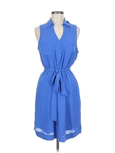 Pre-owned Express Outlet Casual Dress In Purple