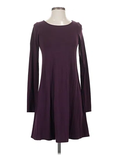 Pre-owned Express Outlet Casual Dress In Purple