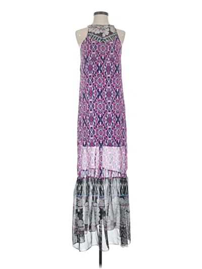 Pre-owned Express Outlet Casual Dress In Purple