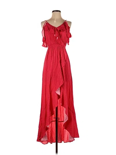 Pre-owned Express Outlet Casual Dress In Red
