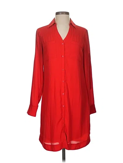 Pre-owned Express Outlet Casual Dress In Red