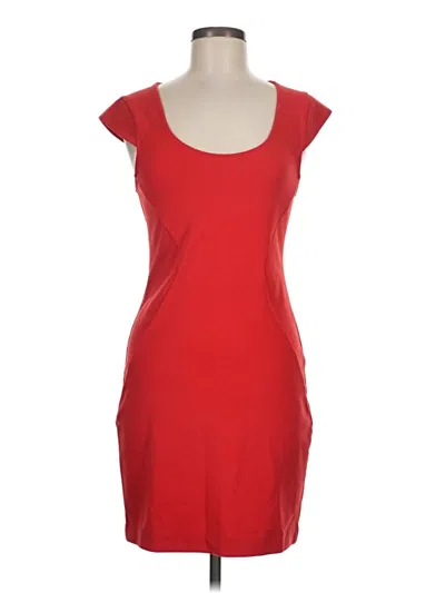 Pre-owned Express Outlet Casual Dress In Red