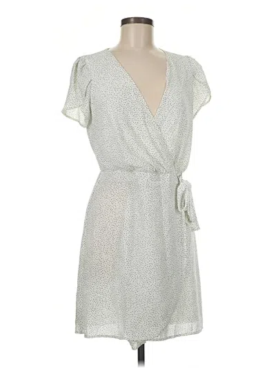 Pre-owned Express Outlet Casual Dress In Silver