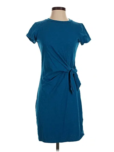 Pre-owned Express Outlet Casual Dress In Teal