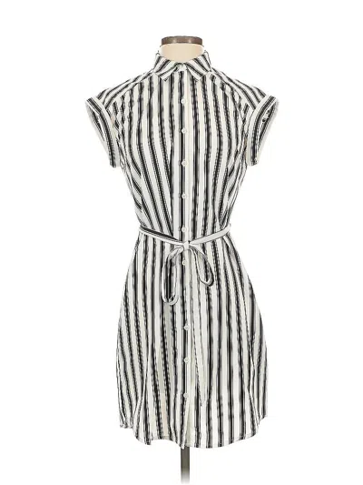 Pre-owned Express Outlet Casual Dress In White