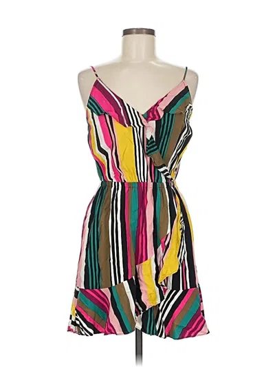 Pre-owned Express Outlet Casual Dress In Yellow