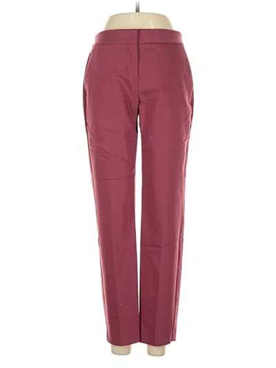 Pre-owned Express Outlet Casual Pants In Burgundy