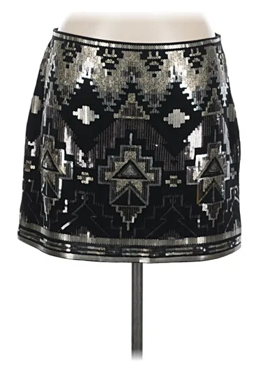 Pre-owned Express Outlet Casual Skirt In Black