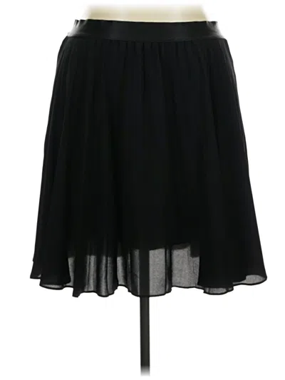 Pre-owned Express Outlet Casual Skirt In Black