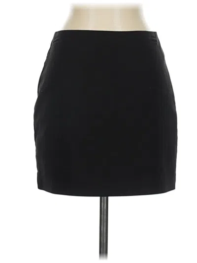 Pre-owned Express Outlet Casual Skirt In Black