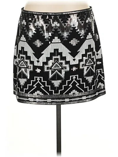 Pre-owned Express Outlet Casual Skirt In Black