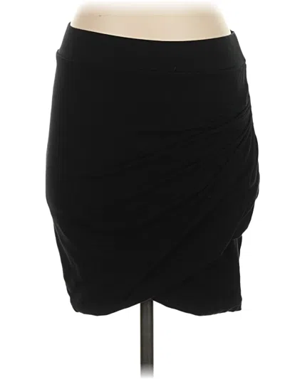 Pre-owned Express Outlet Casual Skirt In Black