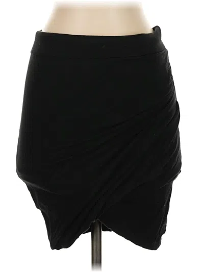 Pre-owned Express Outlet Casual Skirt In Black