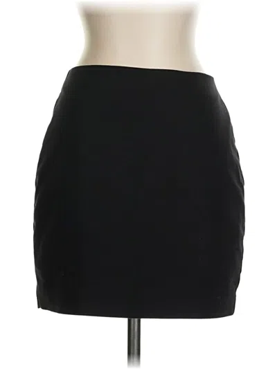 Pre-owned Express Outlet Casual Skirt In Black