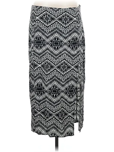Pre-owned Express Outlet Casual Skirt In Black