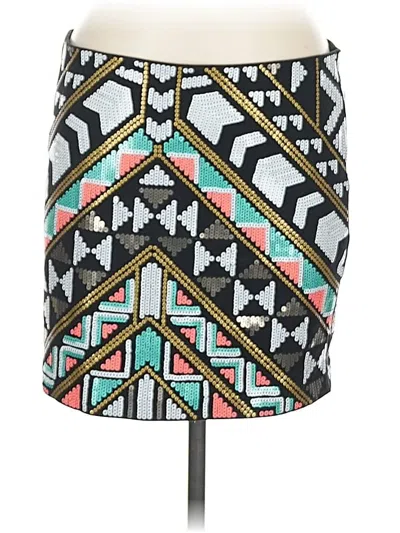 Pre-owned Express Outlet Casual Skirt In Blue