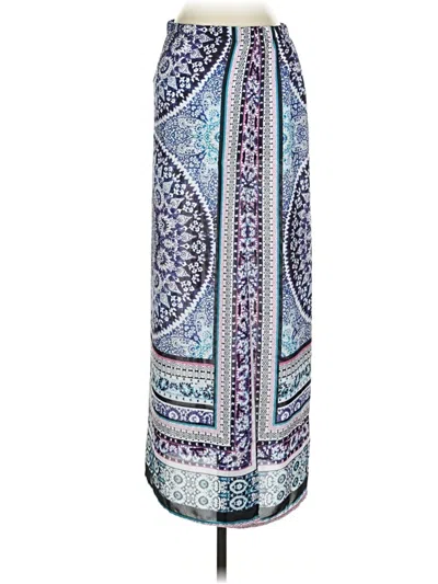 Pre-owned Express Outlet Casual Skirt In Blue