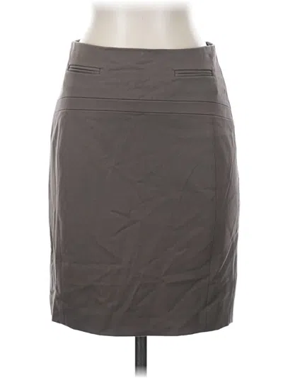Pre-owned Express Outlet Casual Skirt In Gray