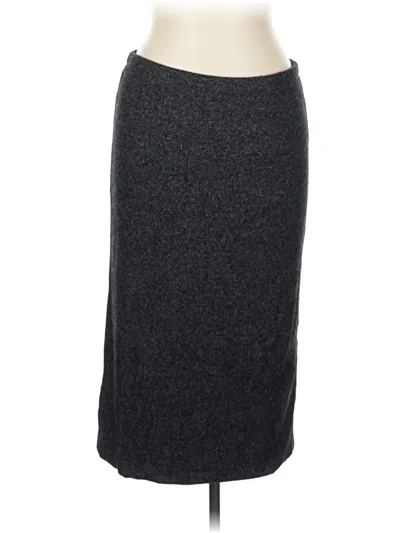 Pre-owned Express Outlet Casual Skirt In Gray