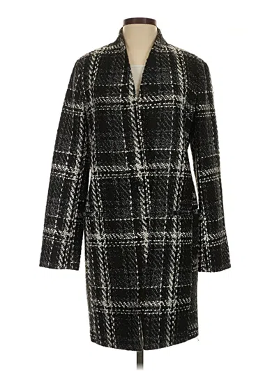 Pre-owned Express Outlet Coat In Black