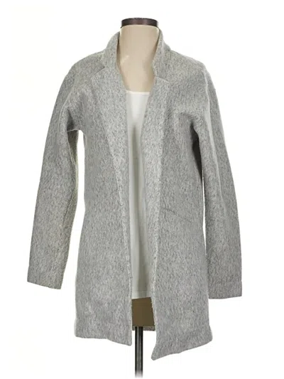 Pre-owned Express Outlet Coat In Gray